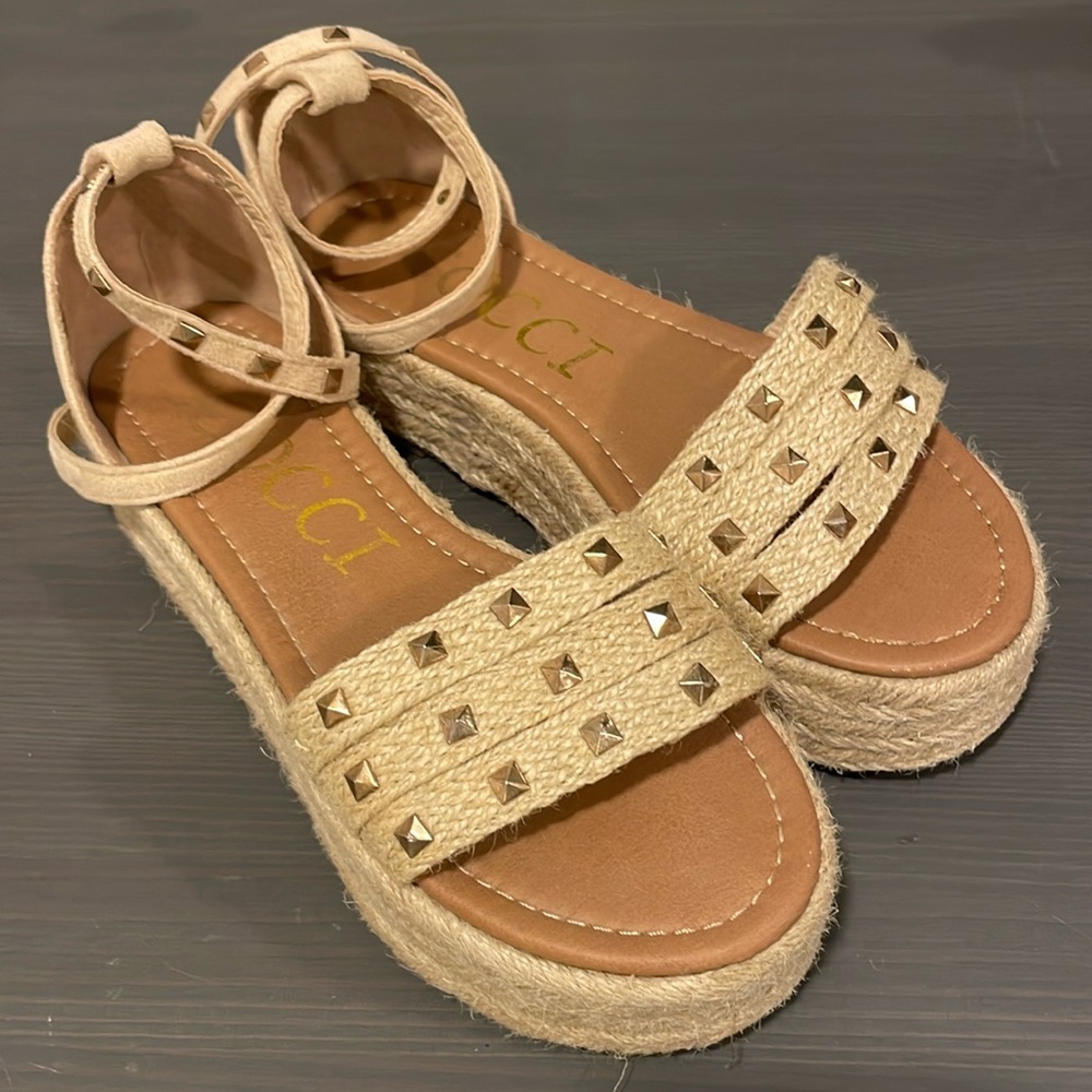 Ccocci espadrilles platform sandals